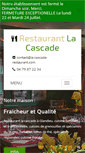Mobile Screenshot of la-cascade-restaurant.com